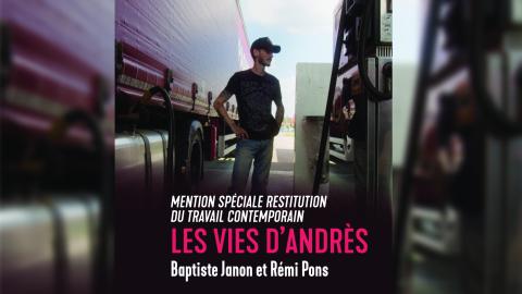 mention spéciale restitution du travail contemporain à Les vies d'Andrès