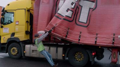 un chauffeur routier